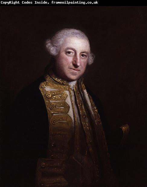 REYNOLDS, Sir Joshua Portrait of Edward Boscawen
